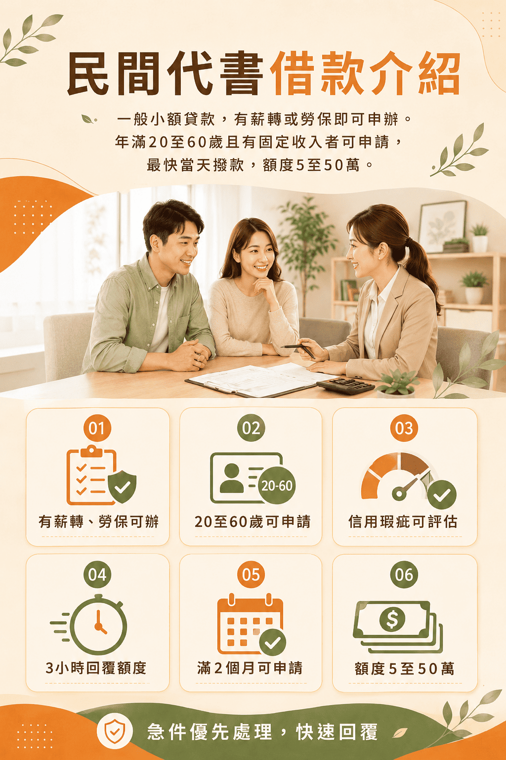 民間代書借款介紹