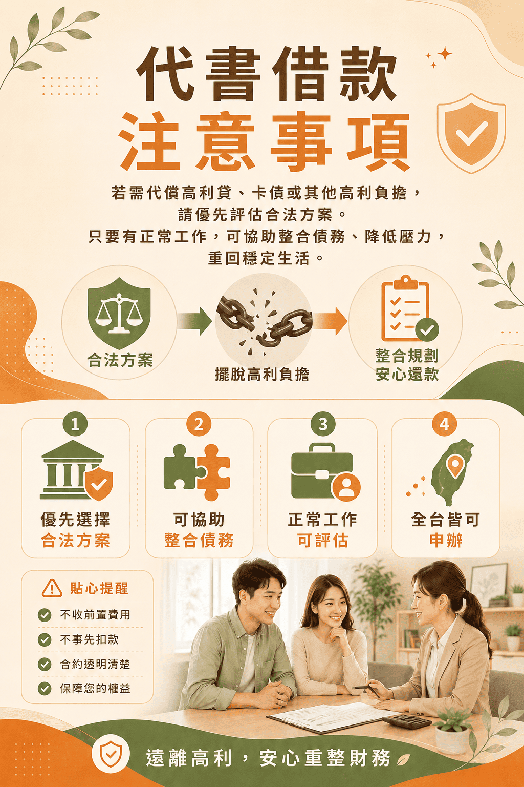 代書借款注意事項