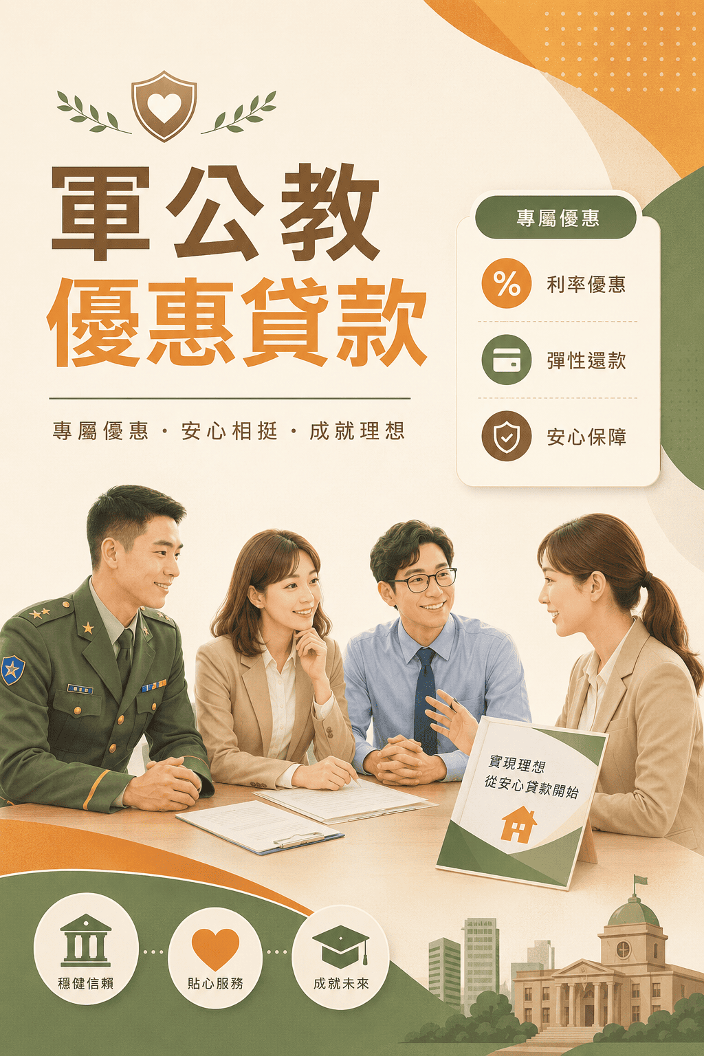 軍公教優惠貸款
